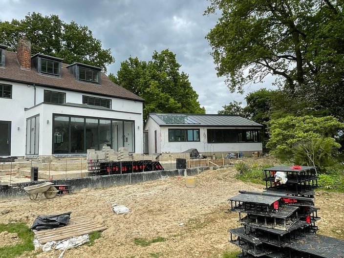 House remodel and landscaping, Sevenoaks area: photo 2