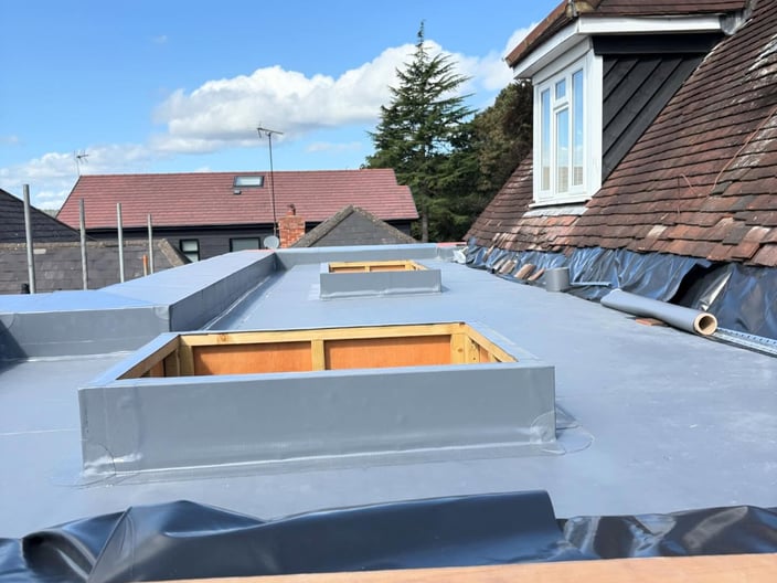 Extension with roof lights, Sevenoaks area: photo 9